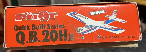 Pilot Q.B.20H II Trainer. Quick Built Series For 20 Size Engines. (CODE 438)