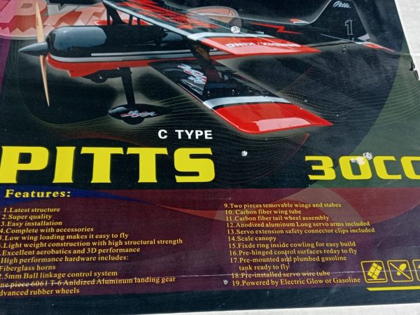 GOLDWING Pitts  V3 ARF 25-35cc GAS (Code P436)